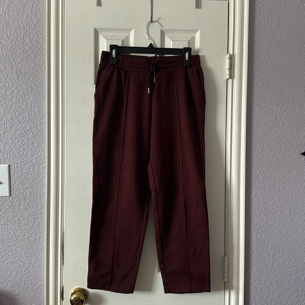 A New Day Maroon Drawstring Pant